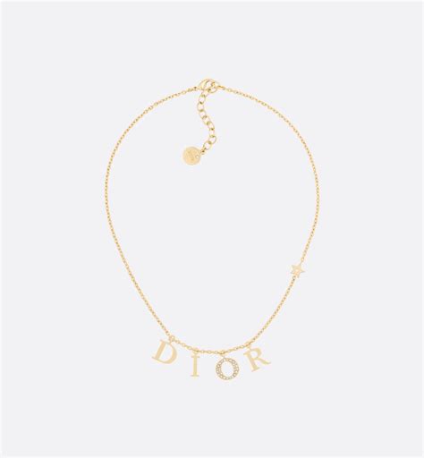 dior number necklace|necklace that says Dior.